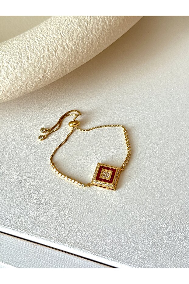 Steel Elevator Cable Bracelet Gold