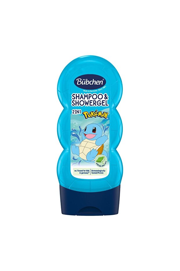 Squirtle 2 in 1 Children's Shampoo and Shower Gel 230 ml