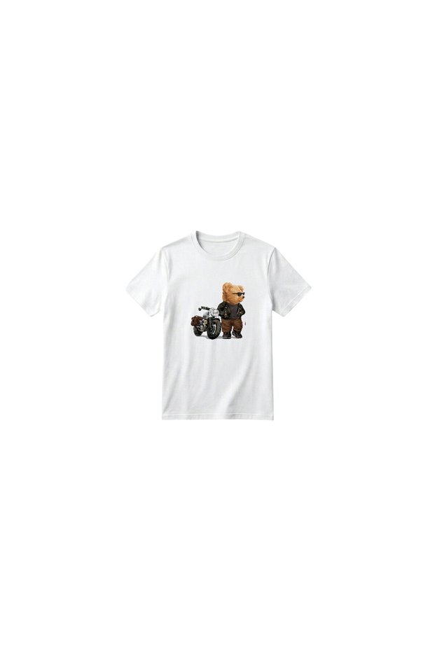Unisex Girls Boys Printed Crew Neck Short Sleeve Cotton Casual T-Shirt