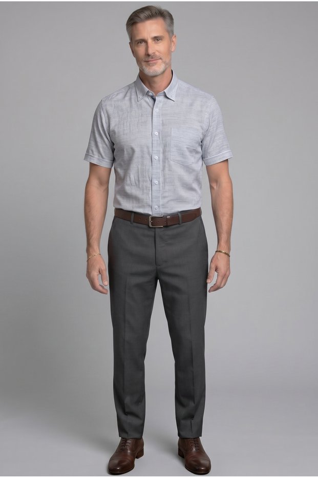 Men's Classic Cut Short Sleeve Shirt with Pockets (New Season)