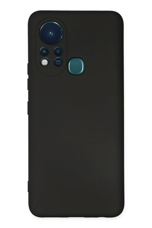 Ilkeshop New İnfinix Hot 11S Case Nano Inside Velvet Silicone (103826) - Black