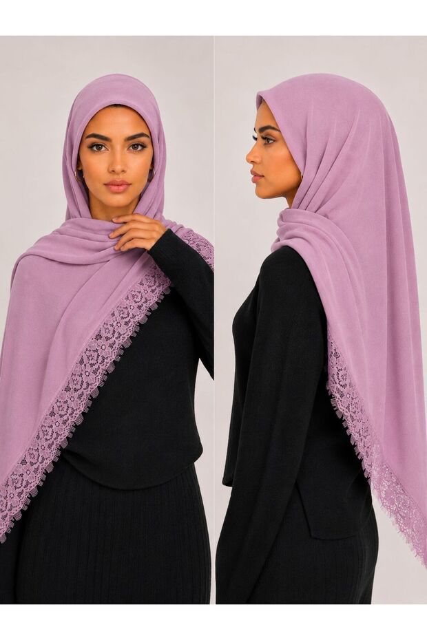 Jasmin Sada Cotton Lace Hijab
