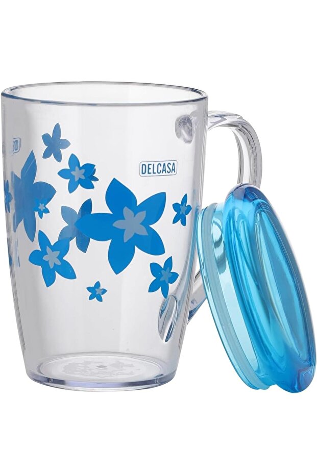 DC2341 Plastic Water Cup, 350 ml Capacity, Transparent