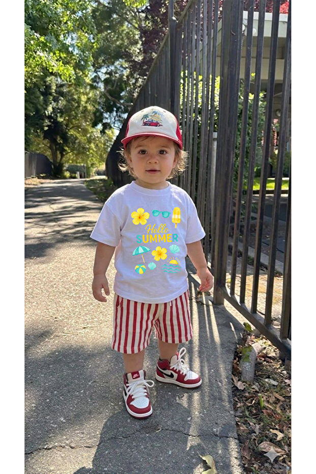 100% Cotton Unisex Oversize T-Shirt Printed T-Shirt Suitable for Children