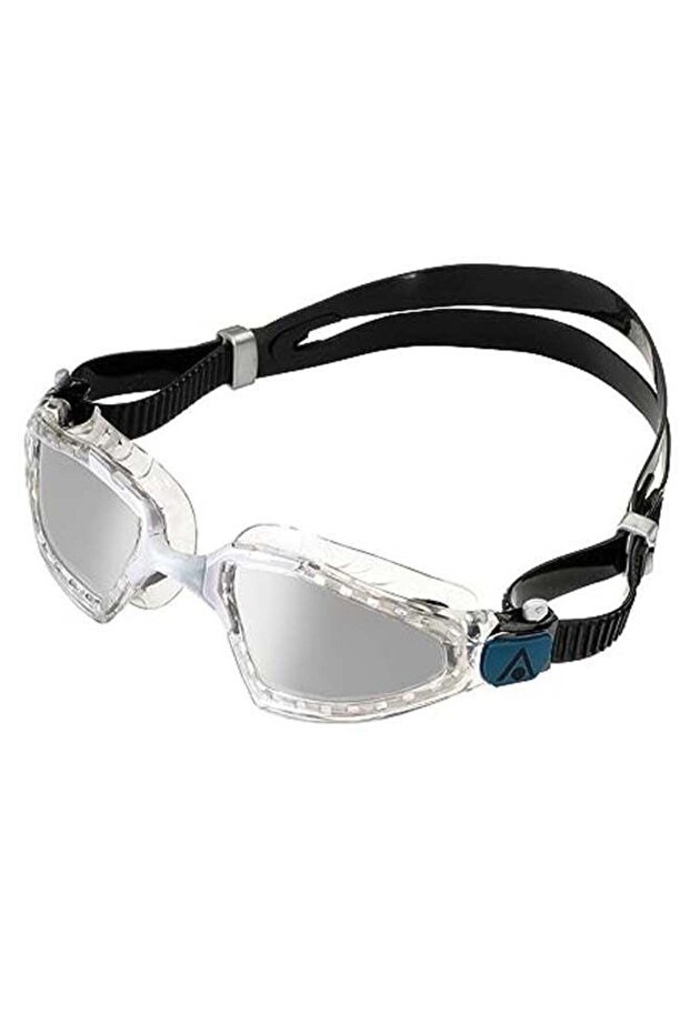 Aquasphere Kayenne Pro Adult Swimming Goggles Silver Titanium Mirror