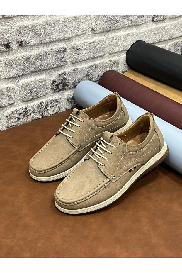 Genuine Nubuck Leather Orthopedic Comfortable Lightweight Soft Men's Shoes
