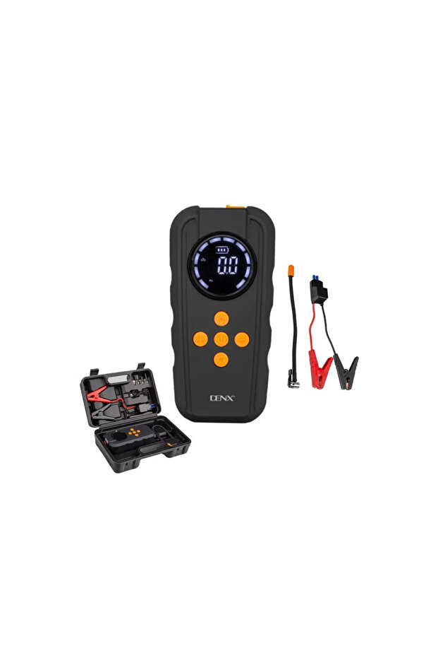 اشتراك و منفاخ هواء 4 في 1 بقوة 6000 ملي امبير دينكس DENX DX2592