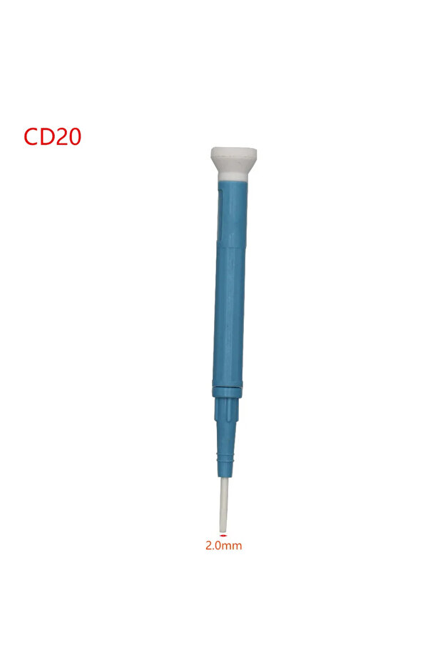 CD20 1pc DIY Adjust Frequency Ceramic Screwdriver Antistatic Non-Magnetic Slotted Screw Driver CD-15