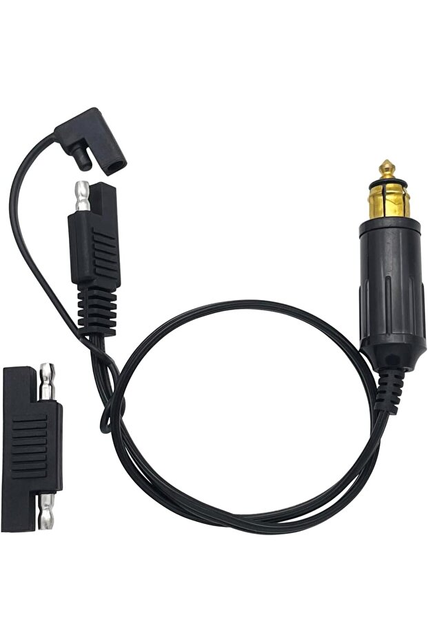 كابل توصيل دراجة نارية BMW شاحن بطارية SAE Plug A 3 لشحن الجهاز والتدفئة والبطارية...