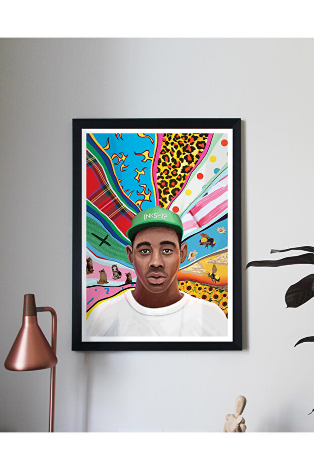 Tyler the Creator Poster with Frame 30x40cm