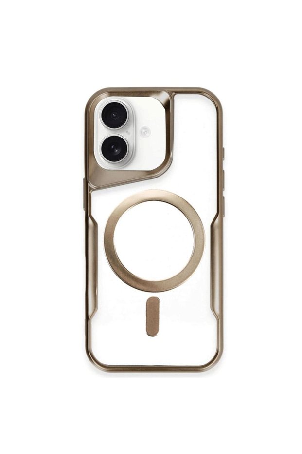 Apple iPhone 16 Plus Case Size Magsafe Silicone Cover - Brown