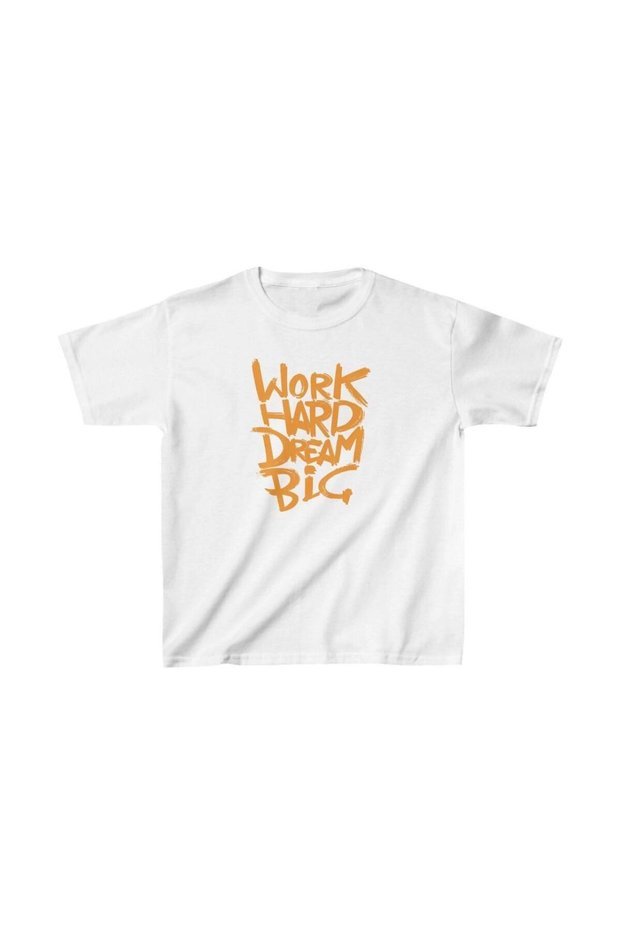 Unisex Kids Printed T-Shirt - White