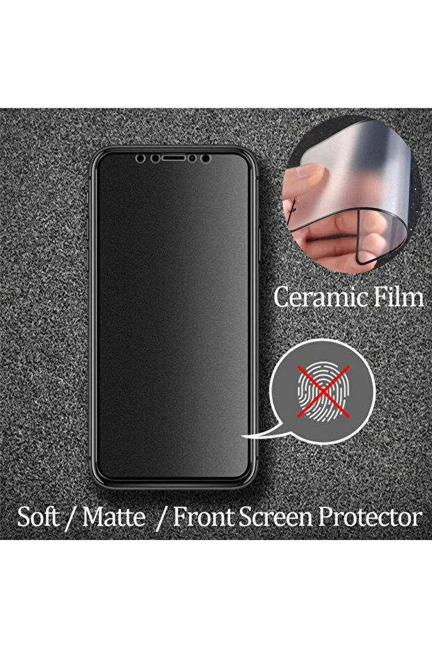 Galaxy Note 8/Note 9 Compatible Matte Ceramic Screen Protector Shatterproof Anti-Impact - 6