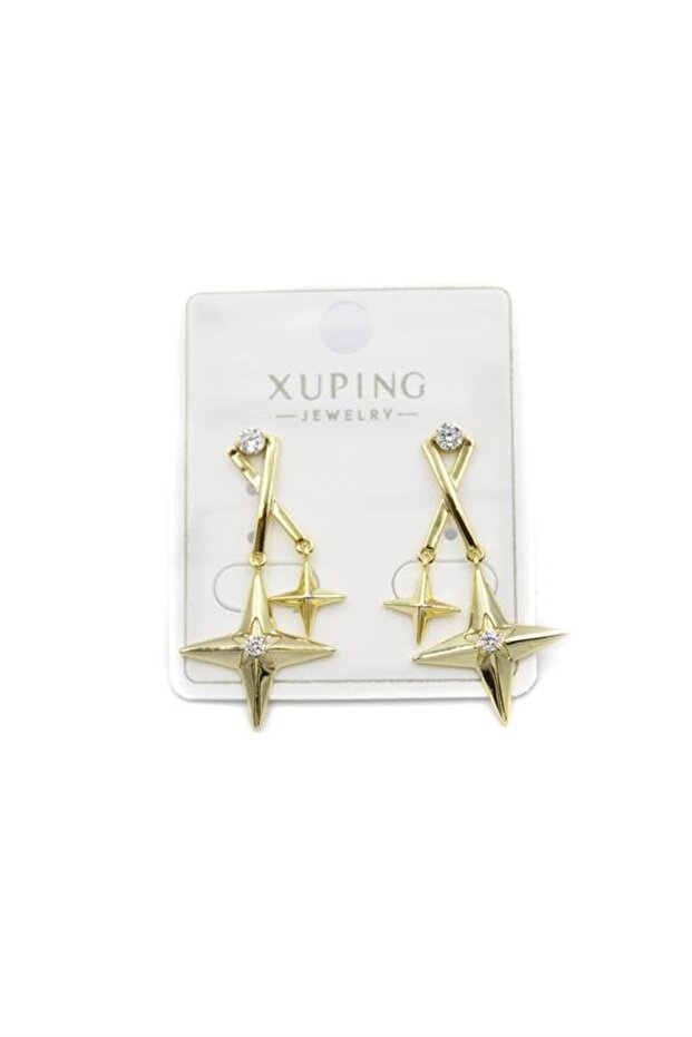 North Star Earrings - Gold