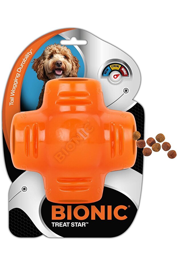 BIONIC Treat Star Dog Toy - 21.5 cm