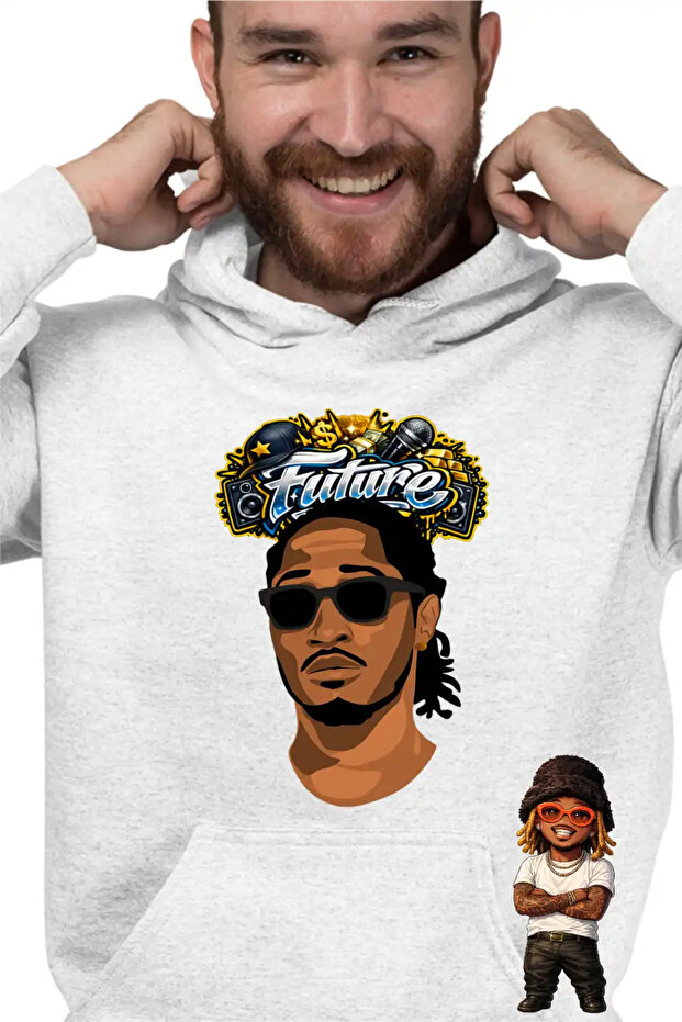 Hanorac Barbati Future Hendrix Rapper - 1