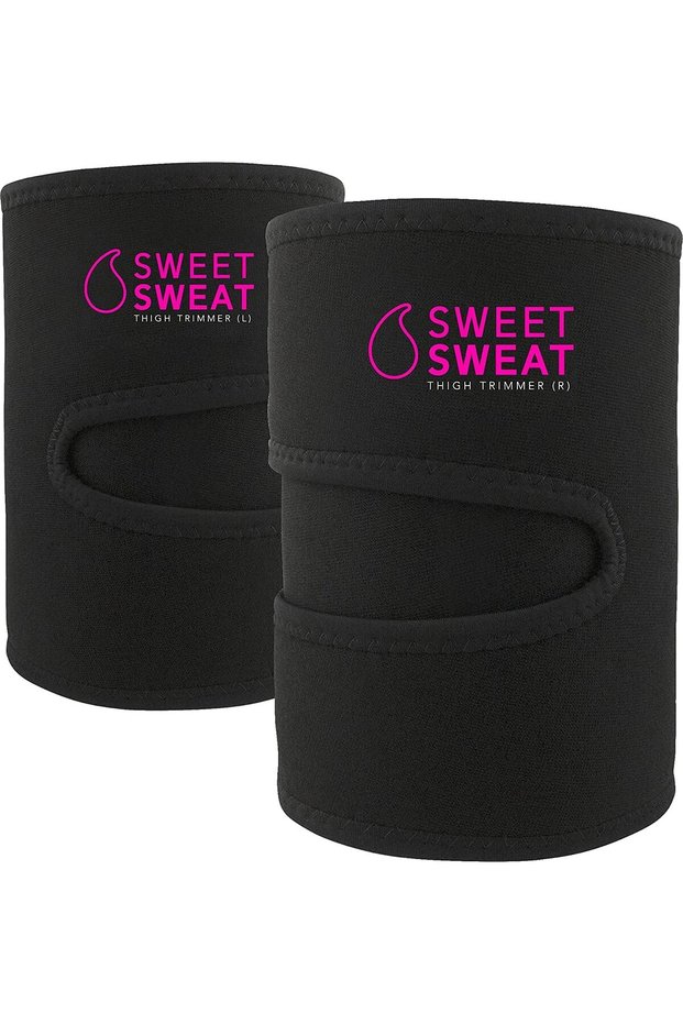 Sweet Sweat Thigh Trimmers (Medium, 29"Lx8"W) - Men & Women, Generate Extra Heat & Sweat In Thigh Areas