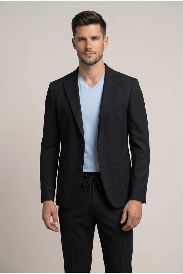 Men's Slimfit Suit with Pocketed Jogger Pants (New Season)