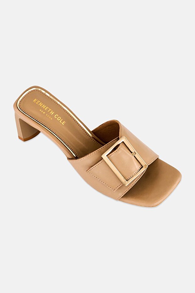 Women Mia Slip On Sandals, Beige