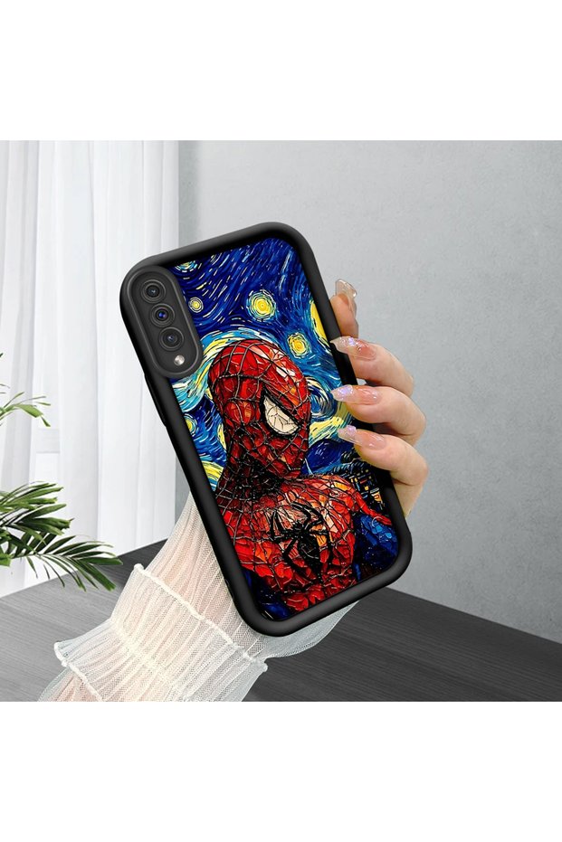 Samsung Galaxy A50/A50S/A30S Compatible Black Silicone Case Shockproof with Camera Protection