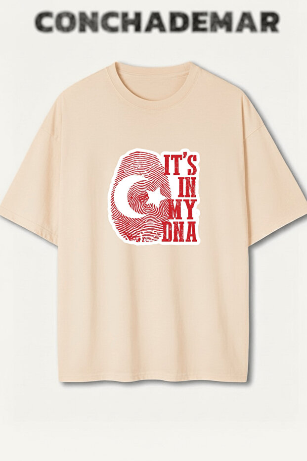 Turkey National Teams Printed Premium Oversize Cotton T-Shirt