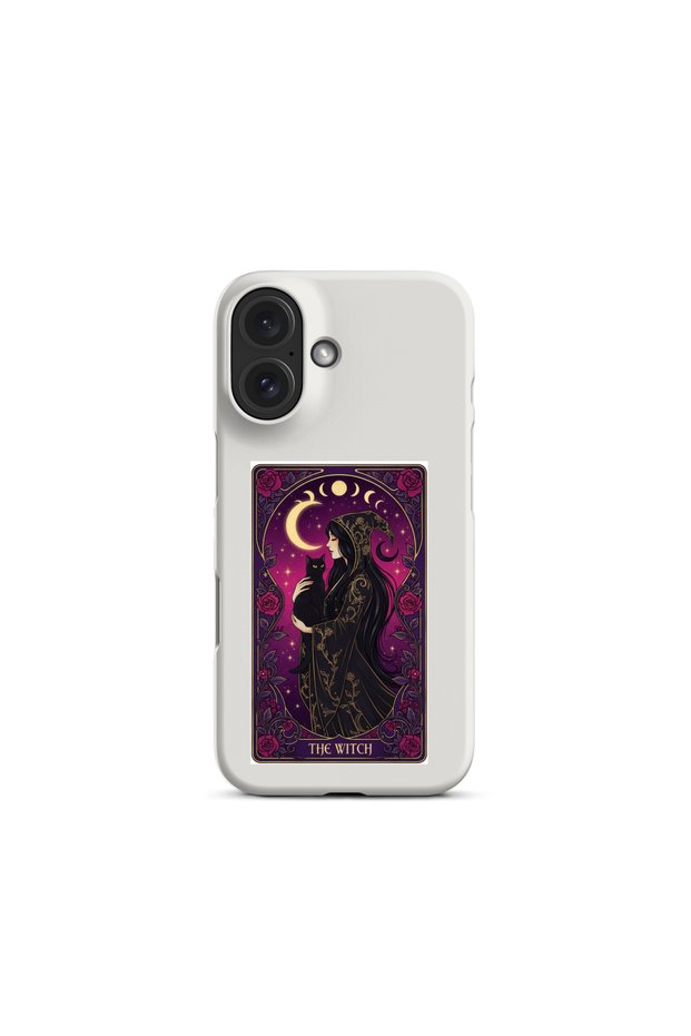 iPhone 16 Compatible the Witch Tarot Design Phone Case