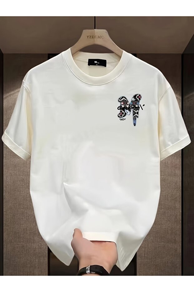 Unisex Comfortable Fit Tshrit Mixed Printed Tshirt