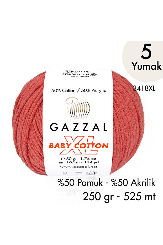 Baby Cotton XL 3418XL- - 5 Yumak