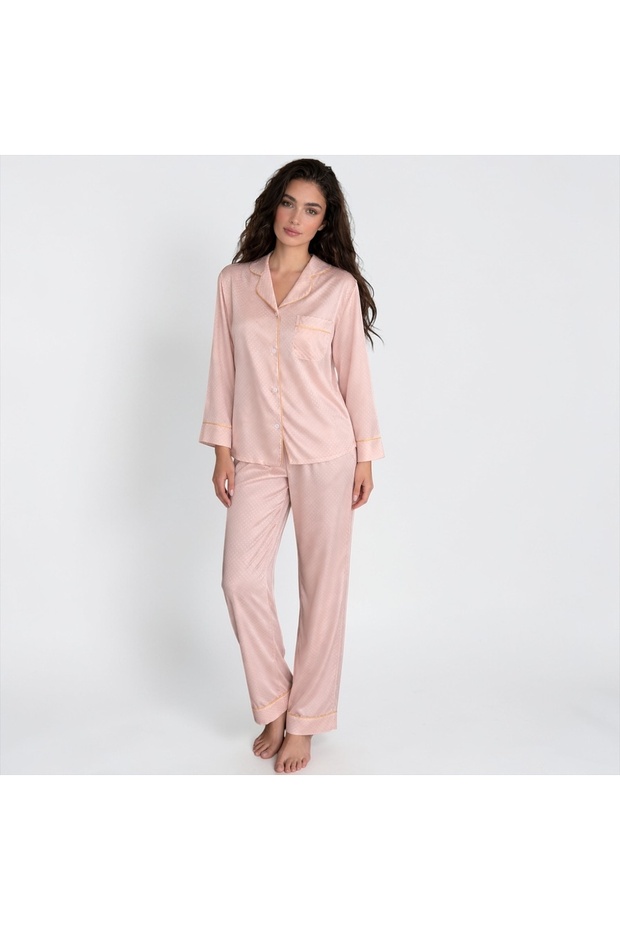Soft Satin Pajama Set - 1