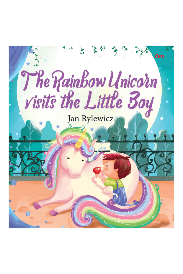 Om Picture Flat - The Rainbow Unicorn Visits The Little Boy