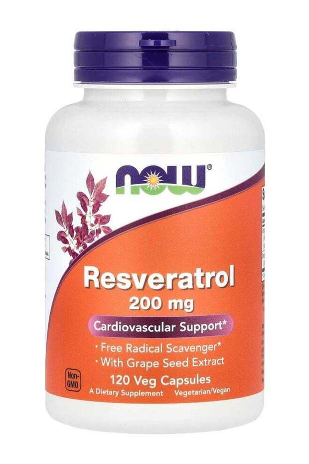 RESVERATROL 200MG CAP 120'S #3543