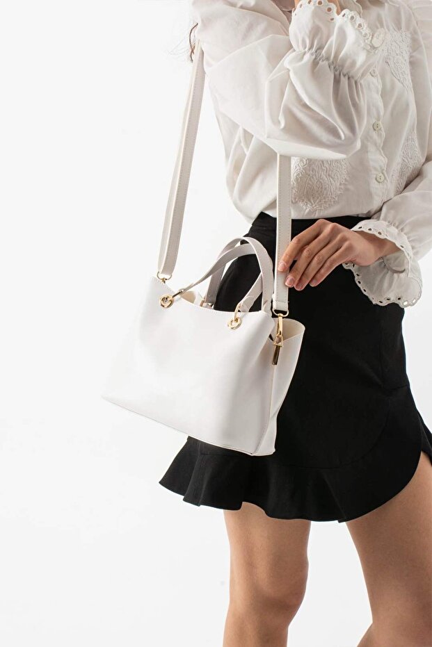 Women's Simple Design Stylish and Classic Adjustable Hand and Shoulder Bag (Length 18 Width 24)