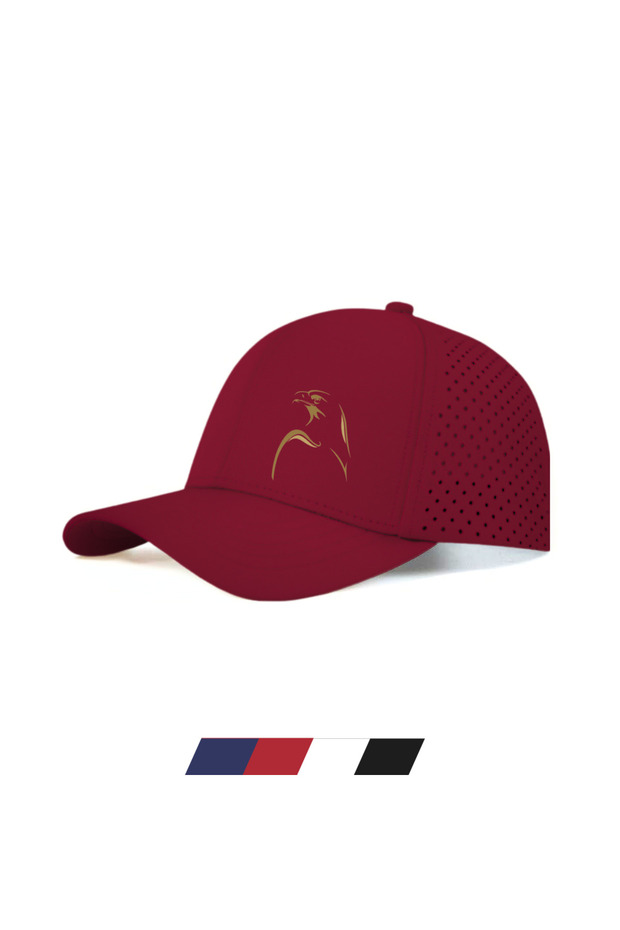 Falcon Quick Dry Baseball Cap Laser Cut Mesh Ball Cap Curved