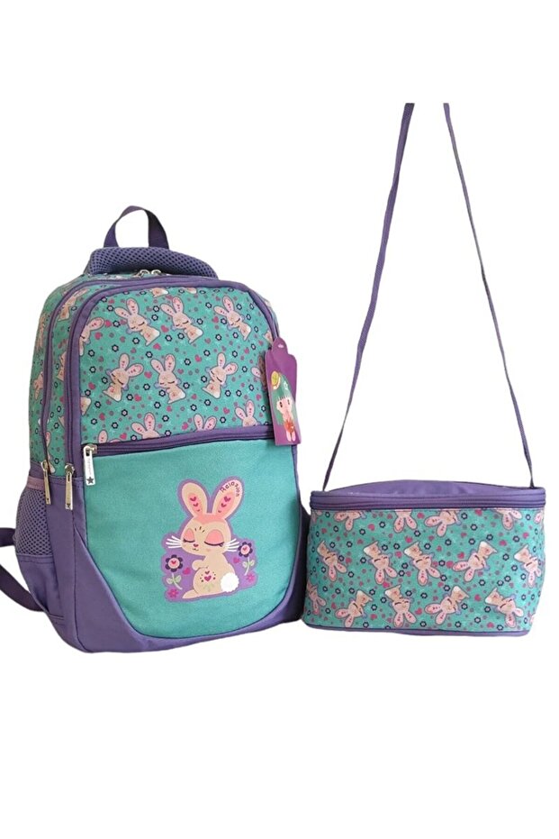 Rlx-1350 Girl's First schoolbag with Nutrition PURPLE