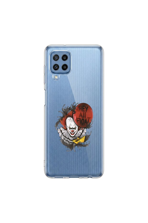 Samsung Galaxy M32 Compatible Horror 1 Design Transparent Case