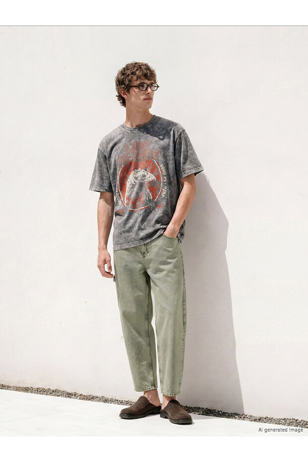 Nevavm Loose Fit Men's Jean Pants with a Difference