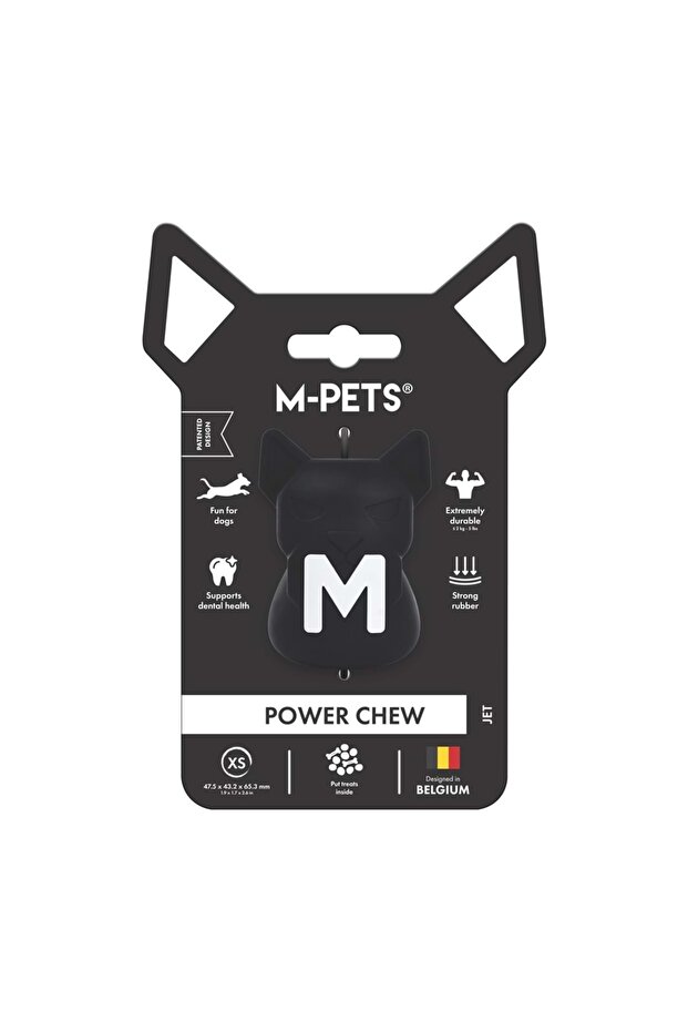 Power Chew Rubber Dog Treat Toy Jet (XS)