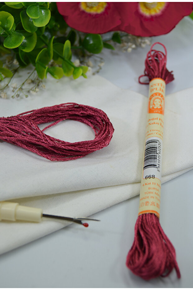 Hand Embroidery Silk, Laundry Silk, Rayon, Shiny Silk Texture, Colorfast