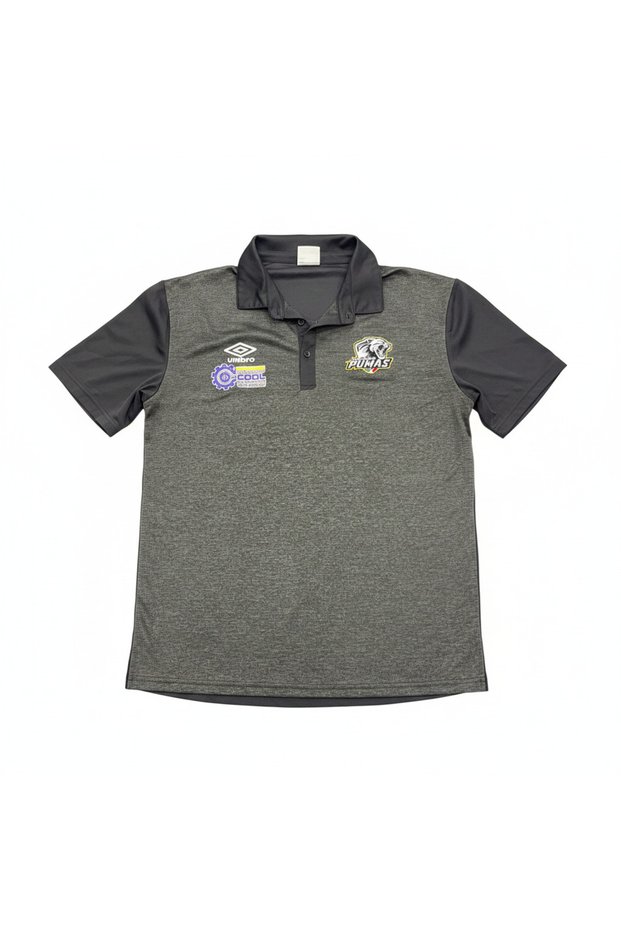 Men's Port Kembla Pumas Heather Grey Polo Shirt