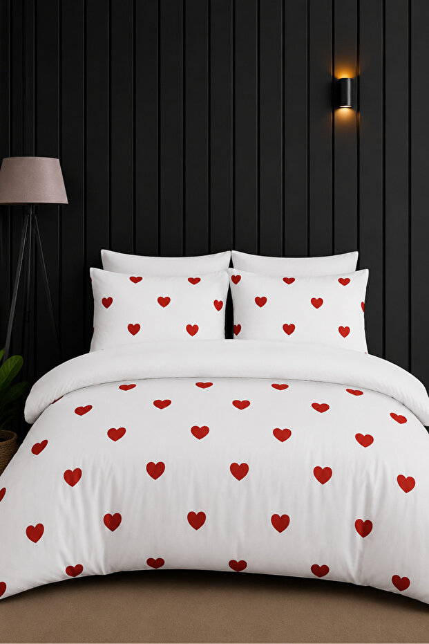 Double Elastic Sheet Duvet Cover Set | Cotton |