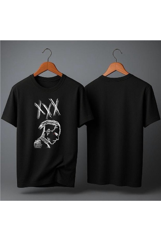Xx Tentacion Printed Oversize T-Shirt
