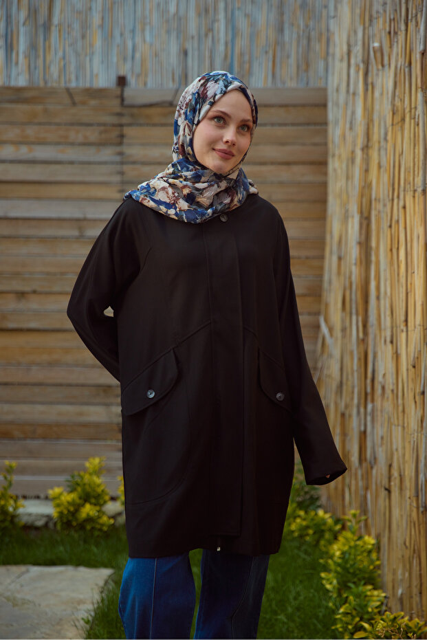 قبعة طويلة بأزرار - 6