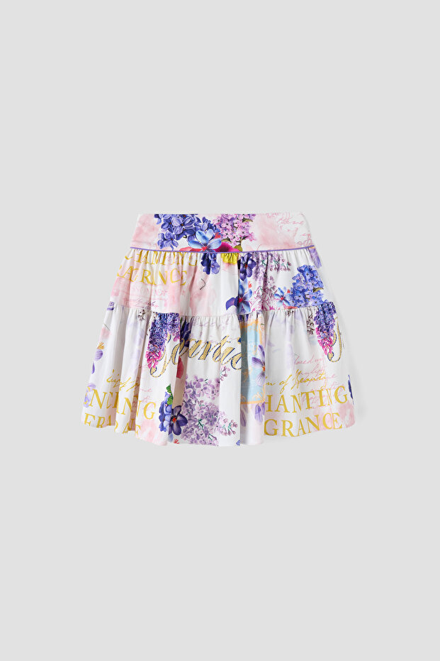 Girl Patterned Skirt