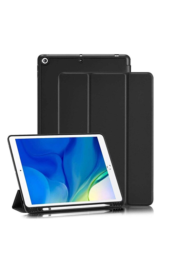 iPad 9th/8th/7th Generation Case (2021/2020/2019) 10.2-Inch Case with Pencil Holder Slim Soft Smart Magnetic Stand Protective Cover Cases