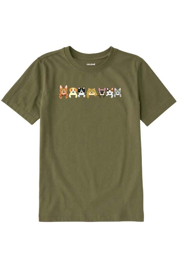 Kids' T-Shirt - Cute Cats Design