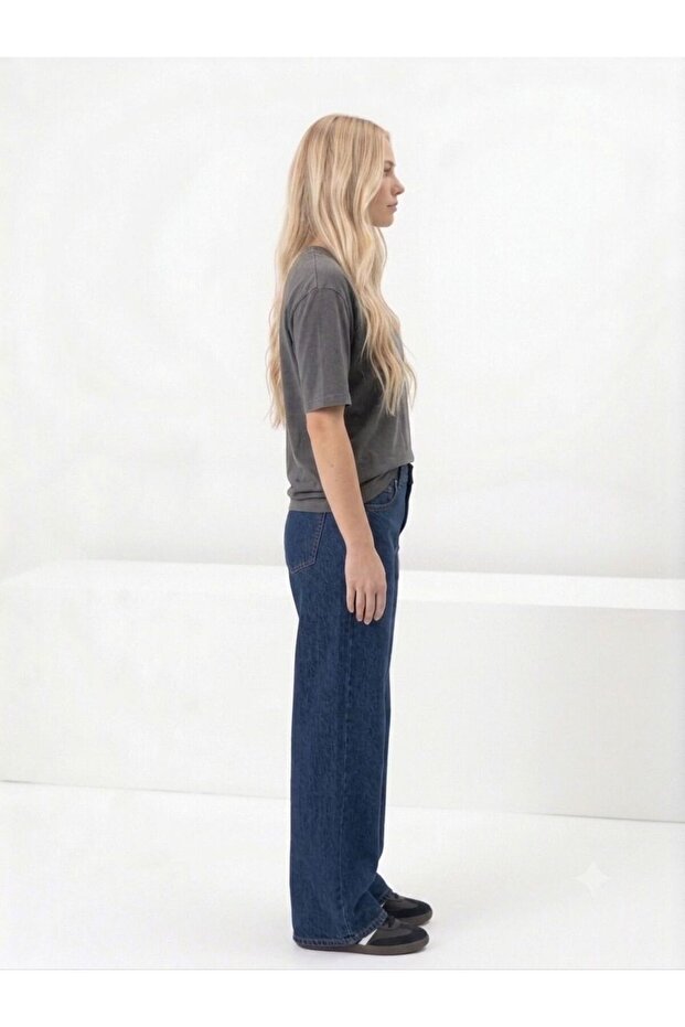 Plain Oversize Tshirt Anthracite - 3