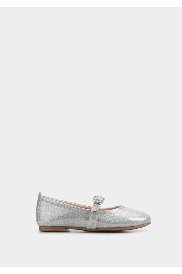 Silver Girls' Shoes