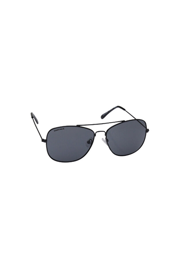 Non Polarized Sunglasses Black Frame Smoke Mirror Lens 56mm - M254BK5V