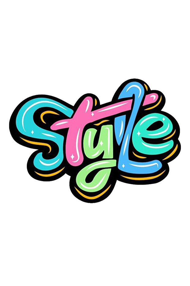 Colorful Style Sticker Car, Motorcycle, Helmet, Laptop, Glass Sticker 13X8 cm
