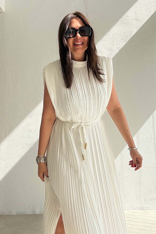 Sole Pilise Dress Ecru